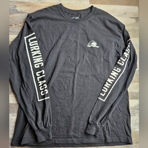 Lurking Class Black Long Sleeve Tshirt Men's Large